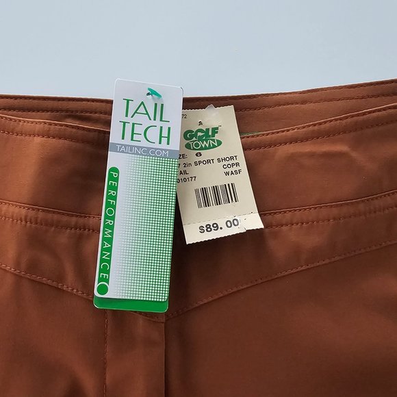 TAIL TECH GOLF SHORTS -Women NWT - Picture 6 of 9